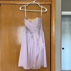 Light Lavender Bridesmaids Dress